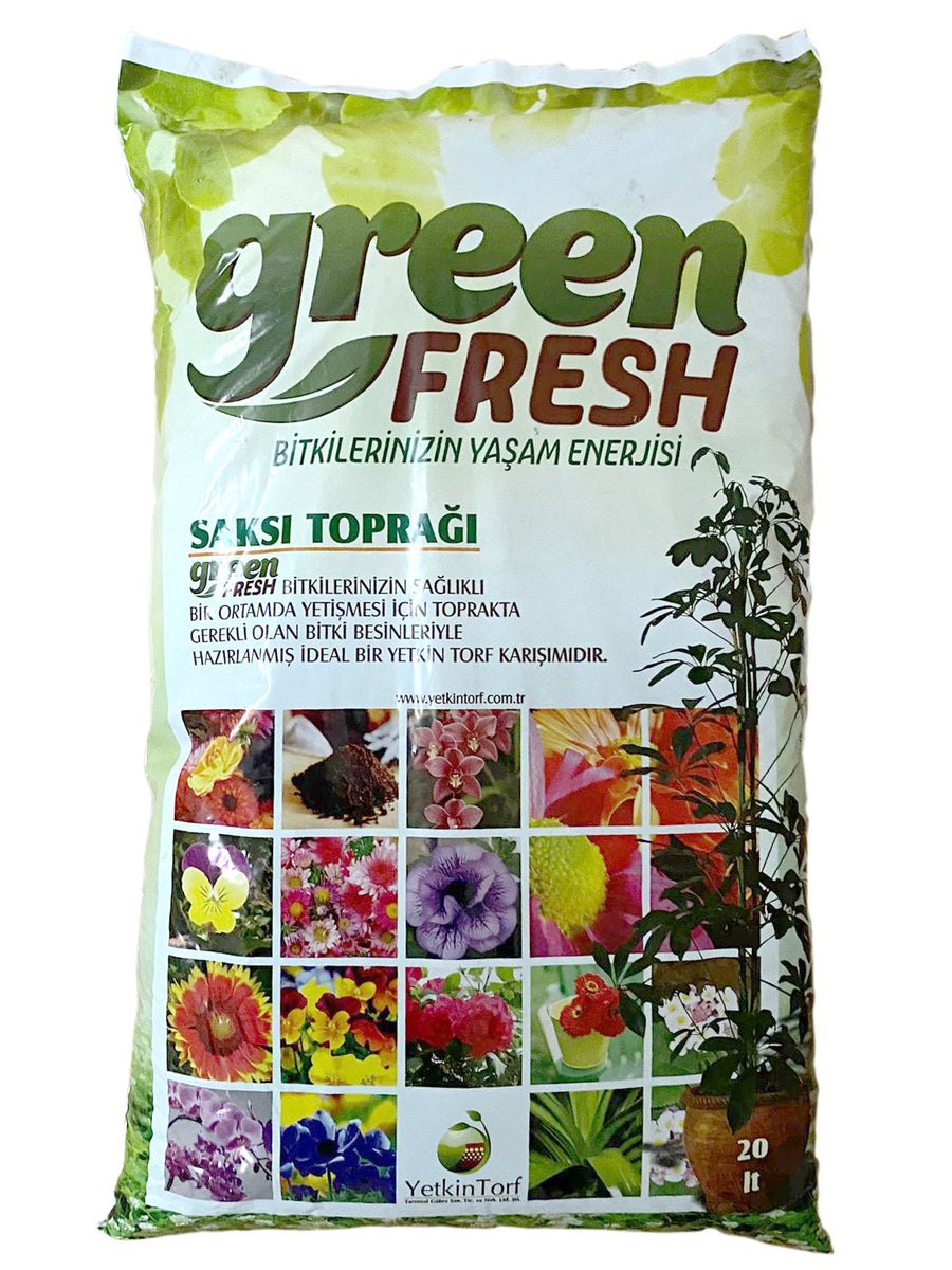 Yeniçağa Torf 20 litre orijinal ürün ambalajı