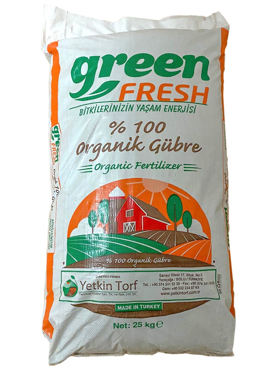 Yeniçağa Torf 25 litre orijinal ambalaj